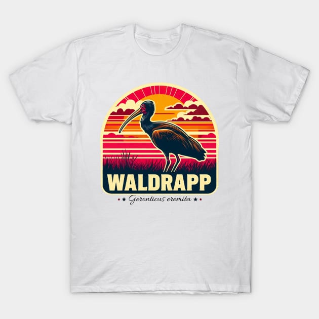 Protect the Waldrapp: Endangered Beauty T-Shirt by TRACHLUIM